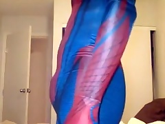 carrying-on nigh Spiderman suit
